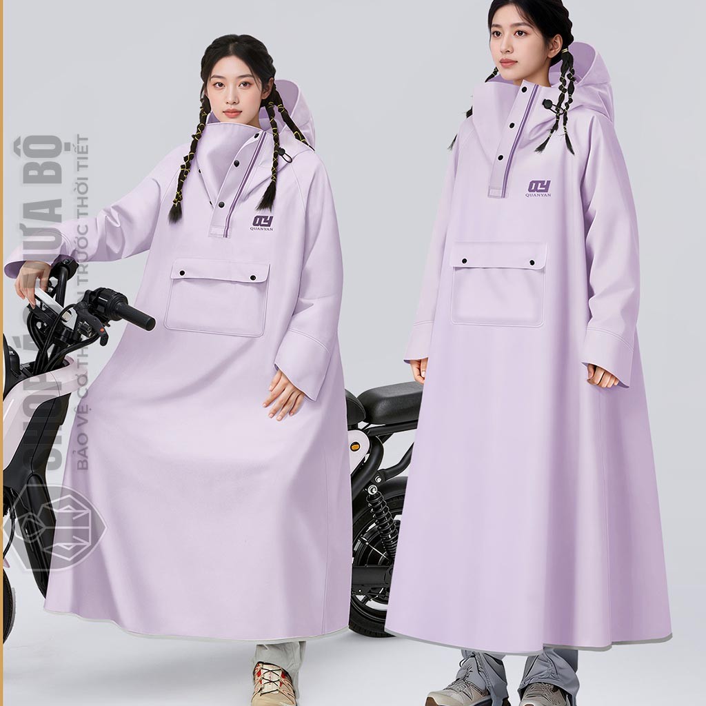Áo mưa cánh dơi nam nữ cao cấp - Ảnh 2