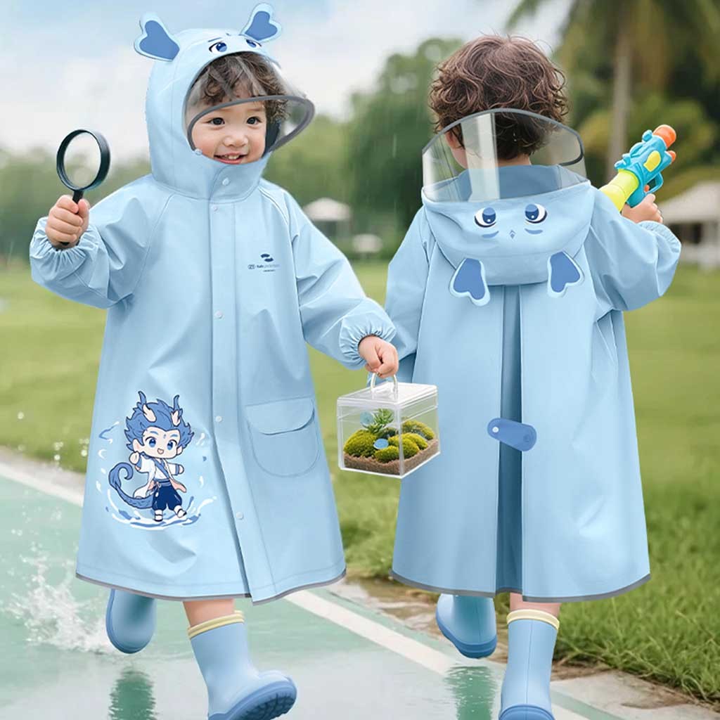 Áo mưa trẻ em mẫu giáo cao cấp - Ảnh 1